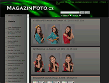 Tablet Screenshot of magazinfoto.cz